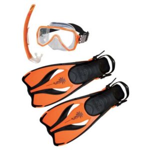 Beuchat Oceo Mask/Snorkel/Fin Set - Junior
