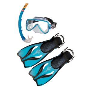 Beuchat Oceo Mask/Snorkel/Fin Set - ADULT