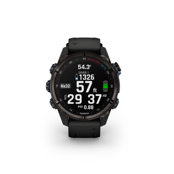 GARMIN Descent Mk3i, 51mm, Crbn Gry DLC Ti/Ti